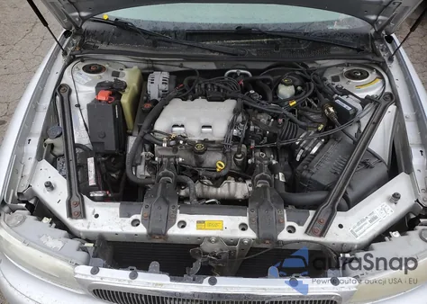 2000 Buick Century Custom из США, поврежденный, VIN 2G4WS52J0Y1275595